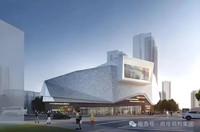 “大眼睛” 点亮未来丨顺隆钢构助力温州儿童艺术剧院顺利结顶